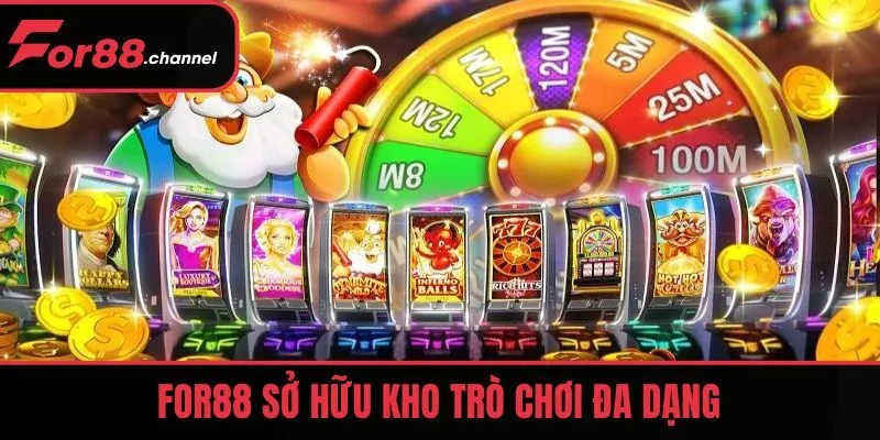 Giới thiệu FOR88 sở hữu kho trò chơi đa dạng
